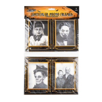 Spooky Lenticular Horror Photo Frames - 4 Pack