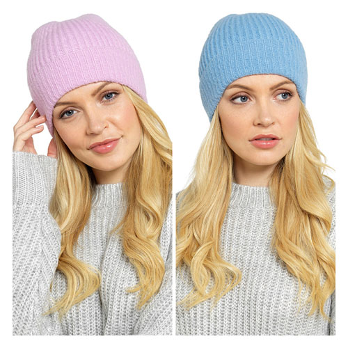 Ladies Knitted Hat Assorted