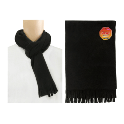 Mens Heat Machine Thermal Tassle Scarf