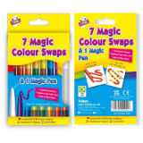 8 Magic Colour Swap Pens