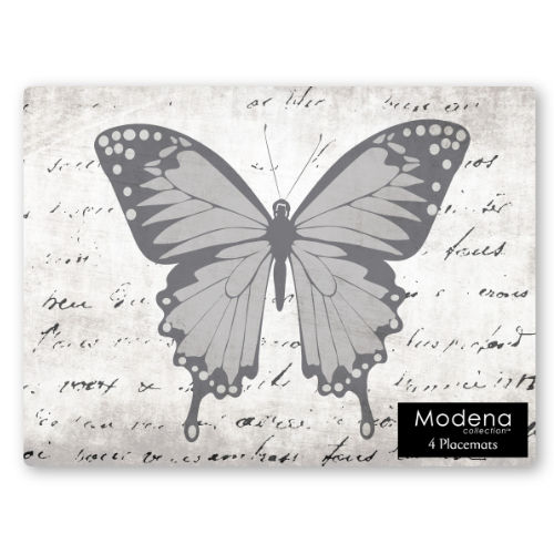 Modena Butterfly Placemats 4 Pack