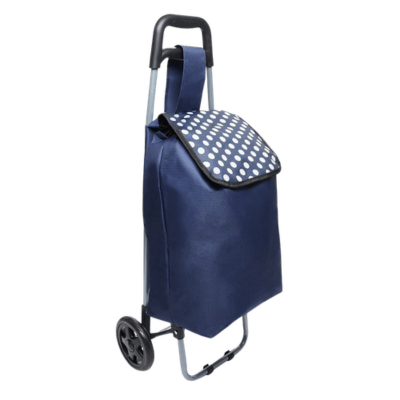 Navy Spotty Trolley