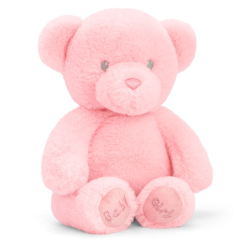 20cm Keeleco Baby Girl Bear Soft Toy