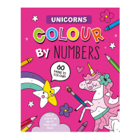 Unicorn Colour By Numbers Book