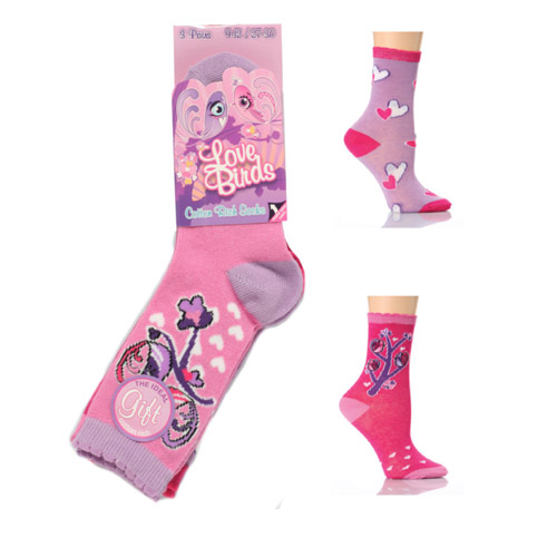 Love Bird Novelty Computer Socks