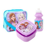 Official Disney Frozen 3 Piece Lunch Bag Set