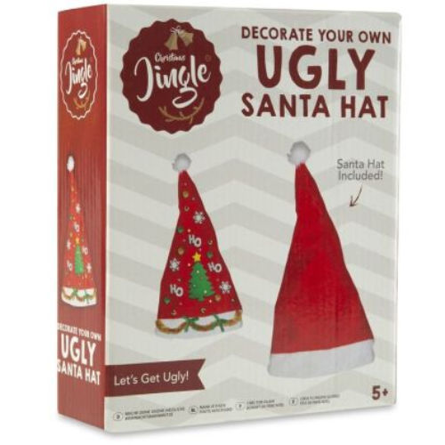 Decorate Your Own Ugly Santas Hat