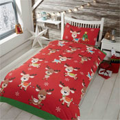 Childrens Christmas Bedding - Rudolph and Friends