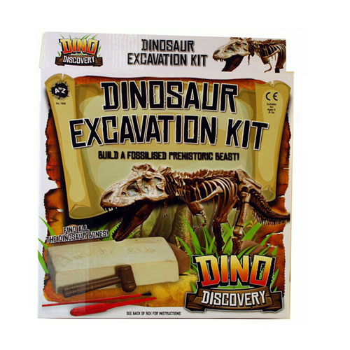 tiger dinosaur excavation kit