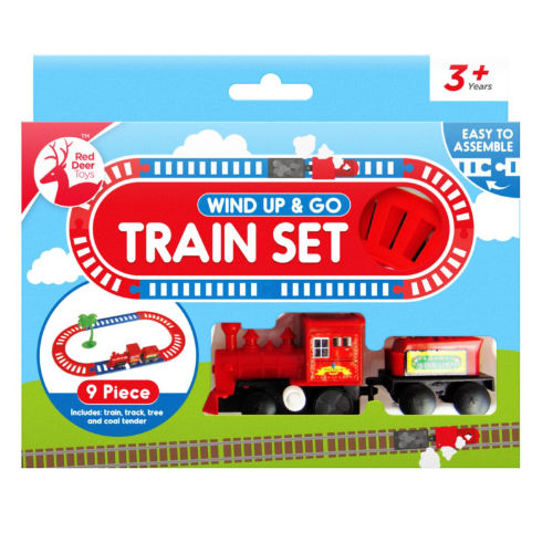 Wind Up And Go Train Set