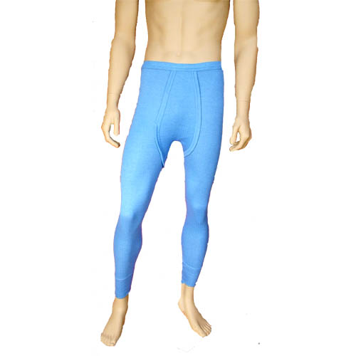 Mens Thermal Underwear Long Johns Blue