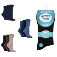 Ladies Diabetic Gentle Grips Socks Bulk Buy