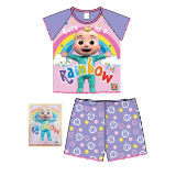 Official Cocomelon Rainbow Shortie Pyjamas