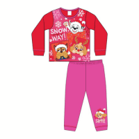 Official Paw Patrol Christmas Design Toddler Girls Pyjamas