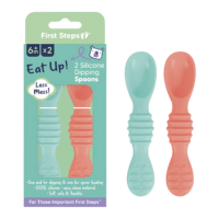 First Steps Silicone Dipping Spoons