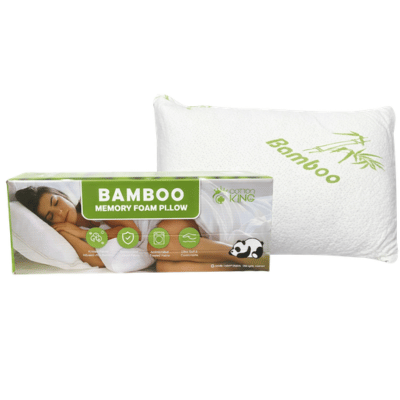Bamboo Memory Foam Boxed Pillow