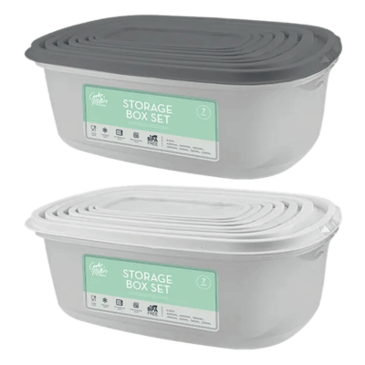 Food Storage Box Set 7 Pack