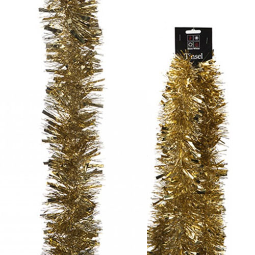 Christmas Decorative Gold Thick & Thin Tinsel | Wholesale Christmas ...