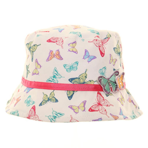 Girls Novelty Butterfly Bush Hats