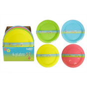 Picnic Plates Assorted Colours