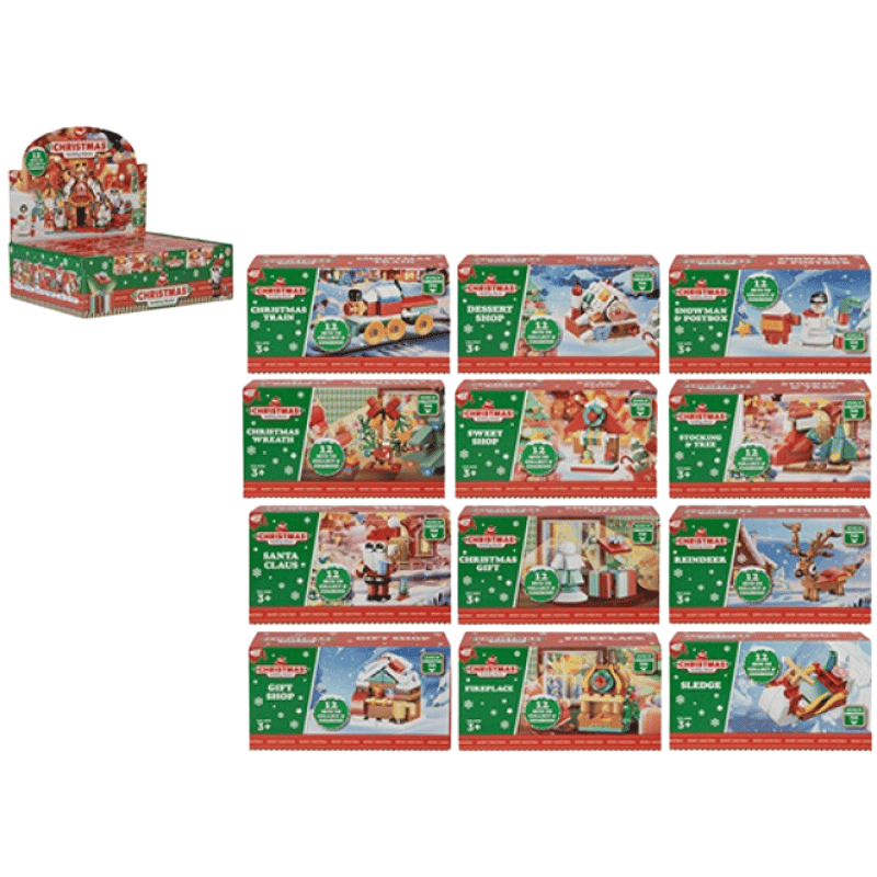 Wizz Toys Christmas Building Block Series B