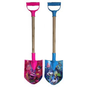 Sea Life Printed Spade With Wooden Handle & Plastic Grip