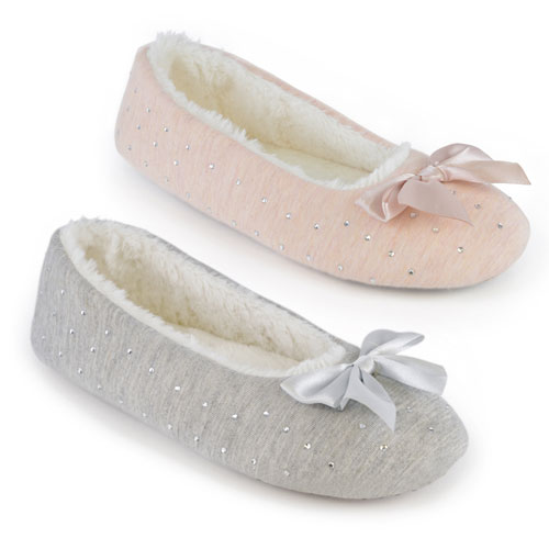 Wholesale Footwear | Wholesale Ladies Slippers | Ladies Soft Fleece ...