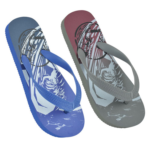 Boys Surfing Print Flip Flops | Wholesale Footwear | Wholesale Flip ...