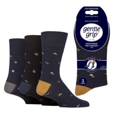 Mens Gentle Grip Socks - Settlement