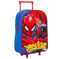 Spiderman Official Foldable Standard Trolley Backpack