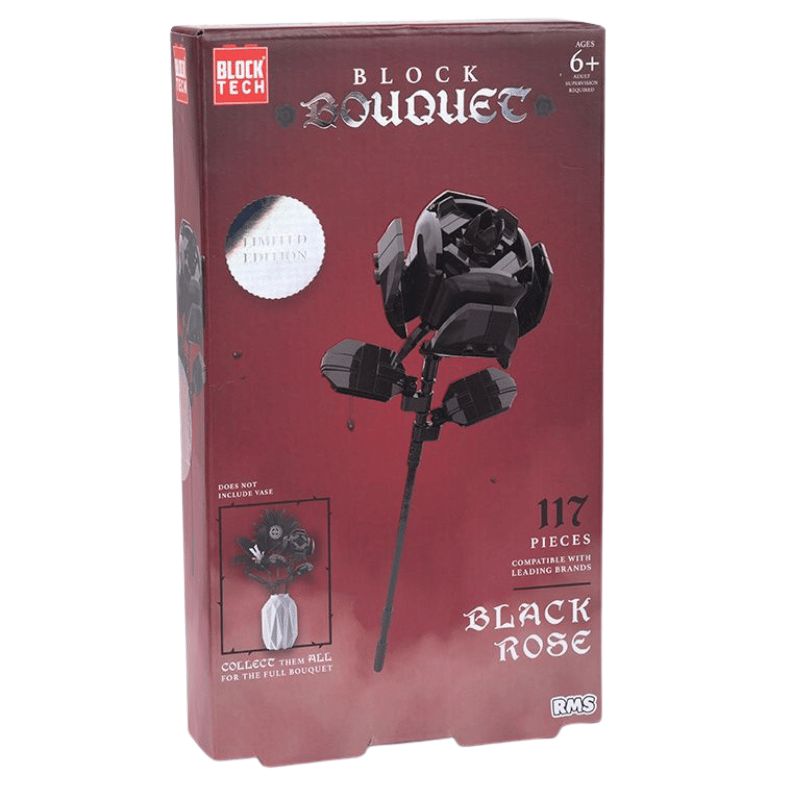 Christmas Block Tech - Bonquet Black Rose