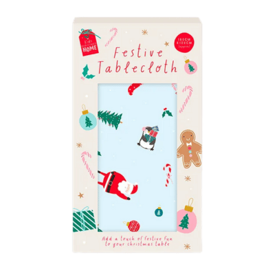 Wipe Clean Festive Tablecloth
