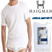 Haigman 3 pack Luxury Combed Cotton Crew Neck T-Shirt