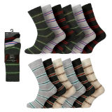 Mens Everyday Socks Triple Stripe
