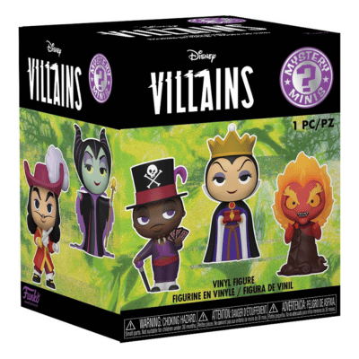 Official Funko Mystery Mini - Disney Villains - 1 of 12 to Collect - Styles Vary - Vinyl Figure