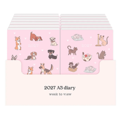 2027 A5 Weekly Diary & Planner
