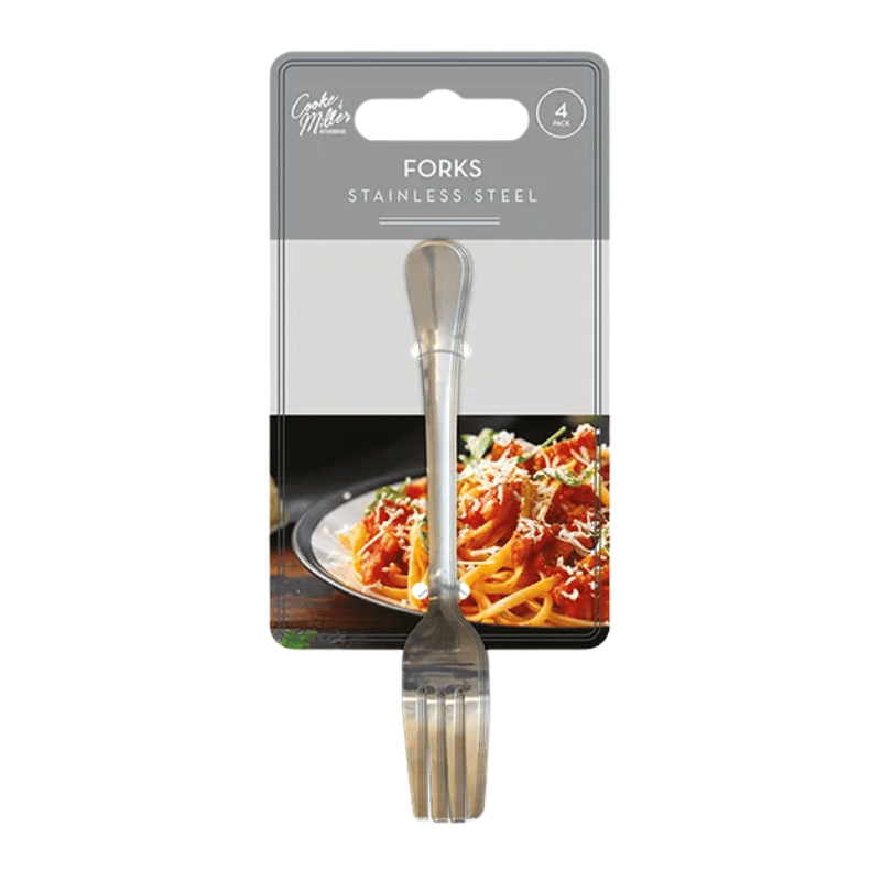 Stainless Steel Forks 4 Pack