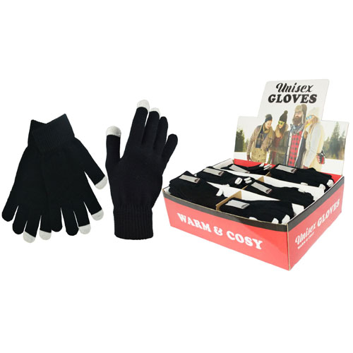 Unisex Touchscreen Magic Gloves Display Box