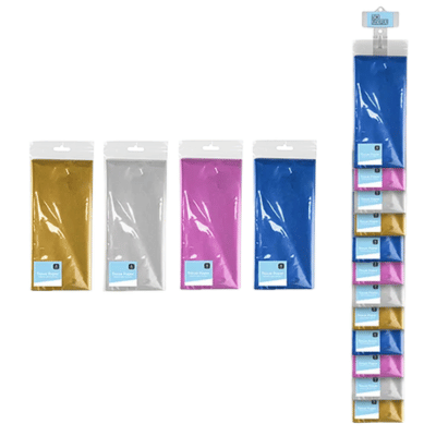 6 Pack Tissue Paper With Clip Strip