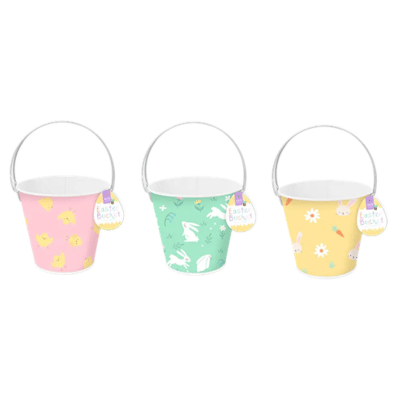 Metal Easter Treat Bucket