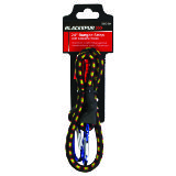 24 Inch Bungee Strap With Carabiner Hooks