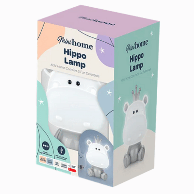 Light Up Hippo Lamp
