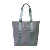 Ruby Nylon Shopper Style Bag Grey