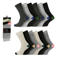 Mens Everyday Socks Heel + Toe Light