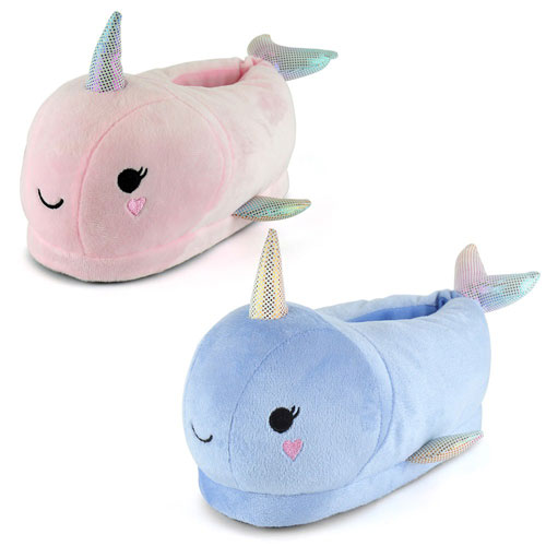 Kids Narwhale Slippers