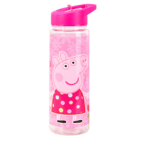 Official Peppa Pig Pop Up Straw Bottle