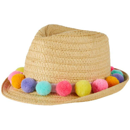 Girls Pom Pom Trilby Age 7-13 