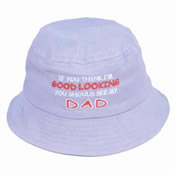 Girls Bucket Hat with Embroidery