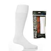 White Football Socks size 4-6