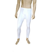 Mens Thermal Underwear Long Johns White